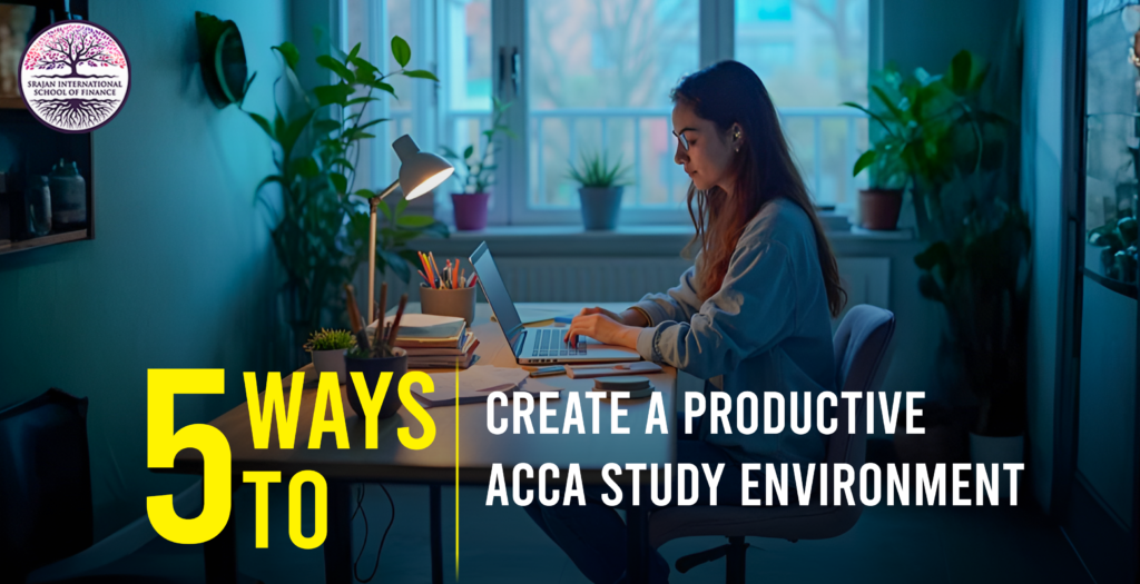 5 Ways to Create a Productive ACCA Study Environment