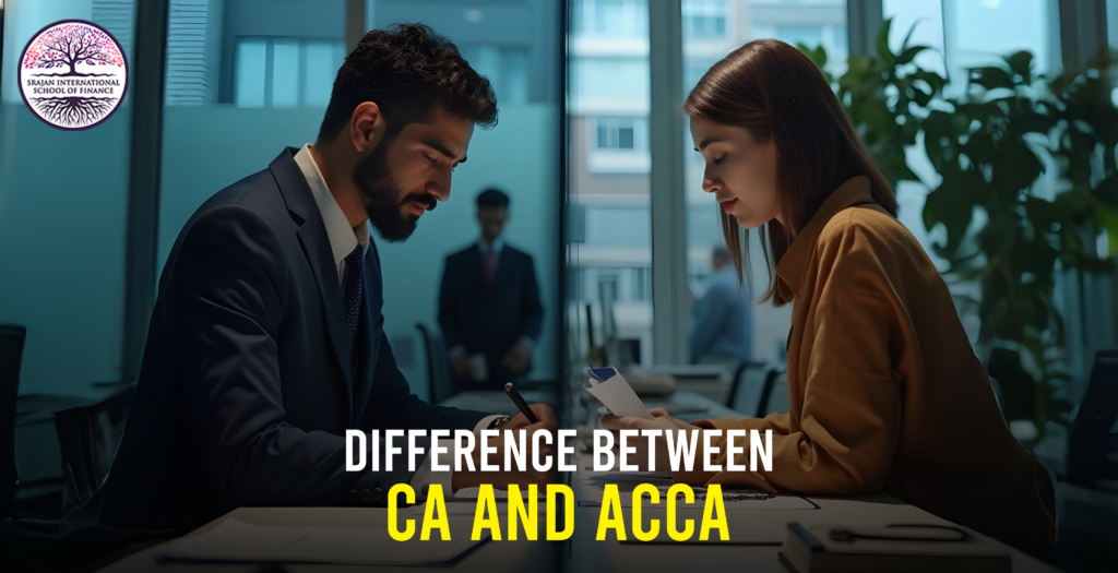 Difference between CA and ACCA